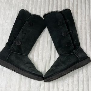 UGG Black Winter & Rain Boots